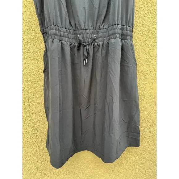 Ideology Black Sleeveless Hooded Active Dress 1X UPF 50+ - Picture 5 of 12